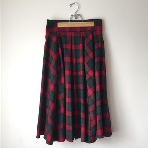 Twin Peaks Plaid Skirt